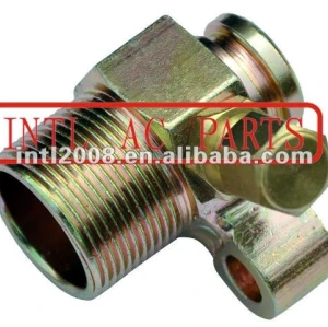 auto ac (a/c) QP-32 LOW PRESSURE BACK PORT A/C Compressor Fitting Adapter CONNECTOR