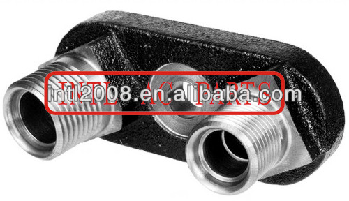 CONNECTOR TUBE TM Style Zexel A/C compressor Fitting Adapter Horizontal O-ring Port/Tube manifold fitting 3/4 Inch x 7/8"