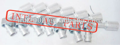 INTL-HF042 auto ac hose FITTING Fittings Tubing Aluminum Hose Fitting Connection R134a Applicable