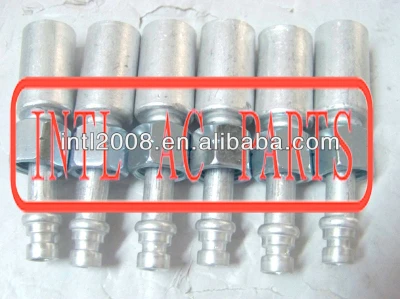 (8MM)5/16 inch Straight/180 degree A/C HOSE CONNECTOR FITTING for R134a Air Conditioner /AC system