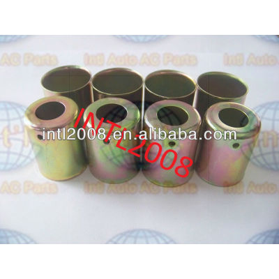 auto ac (a/c) hose FITTING FERRULE STEEL JACKET STEEL HOSE FITTING HOSE FERRULE 3/8