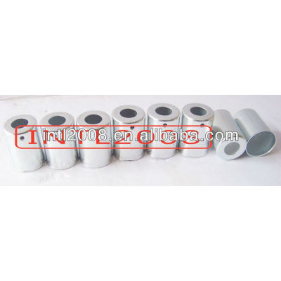 auto ac hose FITTING FERRULE STEEL HOSE FITTING FERRULE JACKET 13/32 