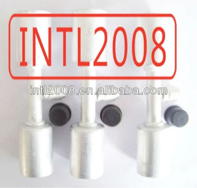 auto ac hose Hose fitting adaptor two side with ferrule and R12 valve charge suit