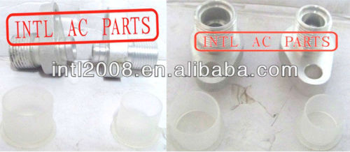 R134a Air conditioning 15.8MM DIA Pressure Plate 6# (5/16) Hose Fitting sanden 706 7H13 SD706 SD7H13 a/c Compressor