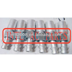 auto ac hose FITTING Fittings Tubing Aluminum Hose Fitting Connection R134a Applicable hose 13/32" straight Female O-ring