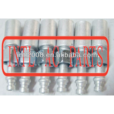 auto ac hose FITTING Fittings Tubing Aluminum Hose Fitting Connection R134a Applicable hose 5/16