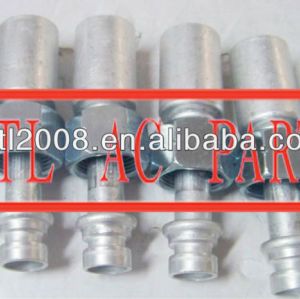 INTL-HF045 auto ac hose FITTING Fittings Tubing Aluminum Hose Fitting Connection R134a Applicable
