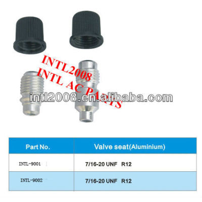 Auto air conditioner R12 Aluminum valve seat