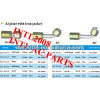 universal auto air conditioning beadlock hose fitting crimp on fitting hose connector beadlock fittings #6 45 degree female