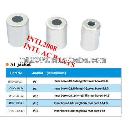INTL-IJ8102 universal High Quality Ac aluminum Hose Cap hose fitting ferrule hose ferrule