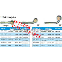 INTL-HF3017 female flare barb hose fitting /connector/coupling with full Iron joint