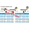female flare hose fitting /connector/coupling with Iron Joint R12 valve