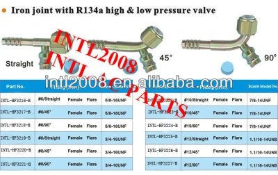 INTL-HF3220-B auto air conditioning hose fitting hose barb fitting AC barb fitting hose splicer