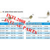 universal auto air conditioning hose barb fitting crimp on fitting hose connector #10 straight male FLARE