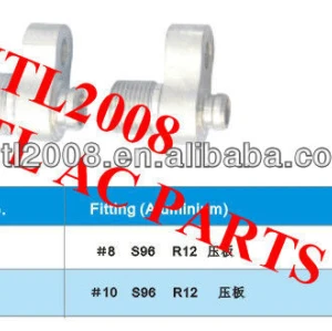 INTL-9031 R12 Auto air conditioner aluminum fittings/ hose fittings