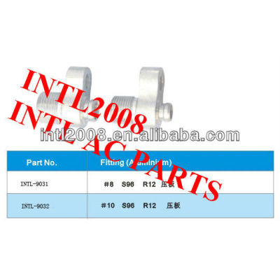 INTL-9031 R12 Auto air conditioner aluminum fittings/ hose fittings