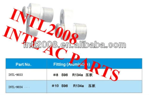R134a Auto air conditioner aluminum fittings/ hose fittings