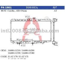 auto condenser for Toyota corolla AE90