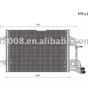 auto condenser for Audi / 8D0 260 401 C / 8D0 260 401 D