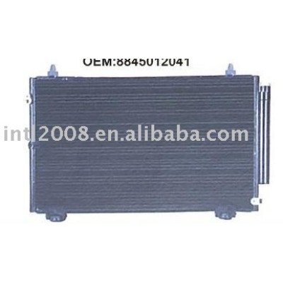 auto condenser for TOYOTA COROLLA/ China auto condenser manufacture/China condenser supplier