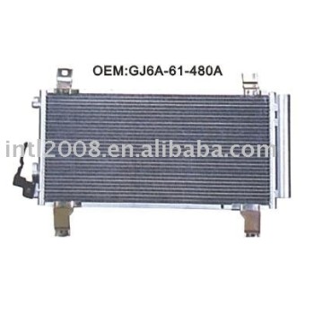 auto condenser for MAZDA FAMILY/ China auto condenser manufacture/China condenser supplier