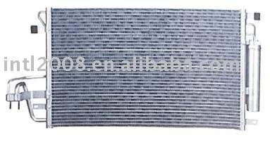 auto condenser for HYUNDAI TURSON / China auto condenser manufacture/China condenser supplier