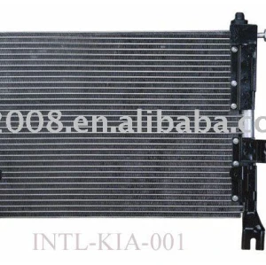 auto condenser for kia pride / China auto condenser manufacture/China condenser supplier