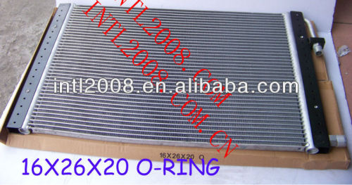 Ac universal um/c de montagem do condensador de fluxo paralelo condensador universal 16x26x20mm o- ring