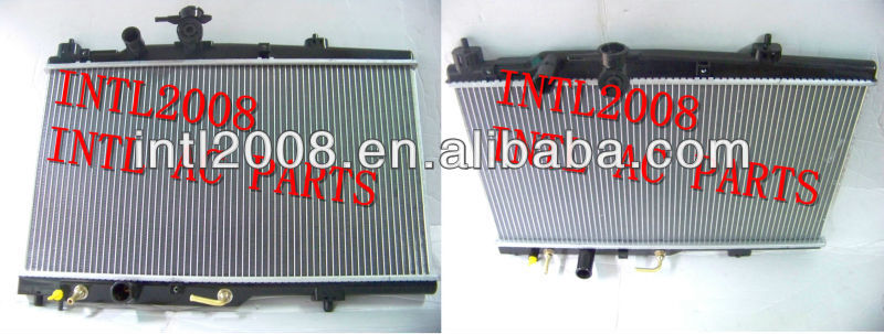 Aluminum Engine cooling radiator for Toyota Vios MT 2002