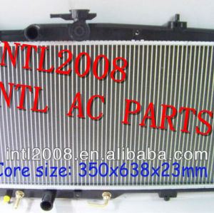 Ac auto assy radiador toyota vios núcleo 350x638x23mm 16400-02430 1640002430 ac ar condicionado radiador assembléia