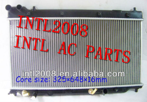 Ar condicionado auto radiador ac assy para- honda- fit 2004-2008 núcleo 325x648x16mm 19010-rmn-w51 19010rmnw51 aircon do radiador ac