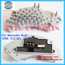 2108211551 210 821 1551 blower fan regulador para mercedes- benz mb classe e e320/e420/e430 motor ventilador resistor
