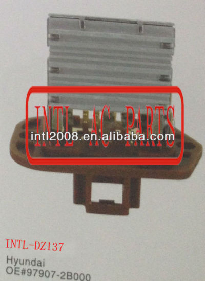 97907- 2b000 979072b000 hvac aquecedor do motor do ventilador do ventilador resistor reostato para hyundai