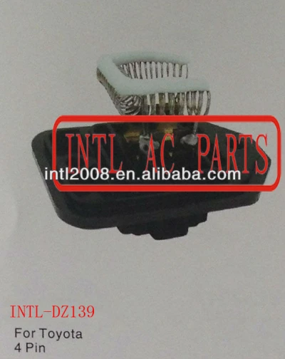 HVAC Heater BLOWER Motor fan Resistor Rheostat for Toyota 4pin