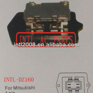 INTL-DZ160 HVAC Heater BLOWER Motor fan Resistor Rheostat for Mitsubishi 4 pin