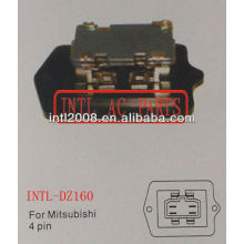 INTL-DZ160 HVAC Heater BLOWER Motor fan Resistor Rheostat for Mitsubishi 4 pin