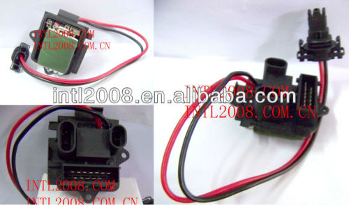 Motor de ventilador resistor para renault scenic 1999-2001 770104694 regulador do ventilador ventilador resistência módulo de controlador de unidade de controle