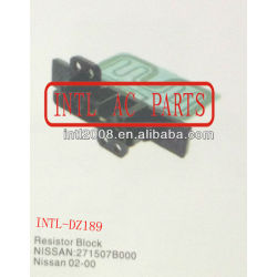aquecedor de ar reostato resistor resistor aquecedor ventilador do ventilador do motor resistor para nissan quest 271507b000 ja1399