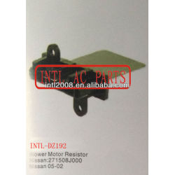 Aquecedor de ar reostato resistor resistor aquecedor ventilador do ventilador do motor resistor para nissan altima 271508j000 27150- 8j000