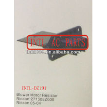 Aquecedor Motor Resistor Rheostat Nissan Frontier Xterra Pathfinder da Quest Armada Tita Infiniti 271505Z000 27150-5Z000 27150-7S000