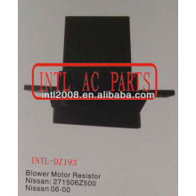 Air HEATER RESISTOR Rheostat aquecedor ventilador RESISTOR Motor RESISTOR ventilador para NISSAN Sentra 271506Z500 27150-27150-6z500 4z000