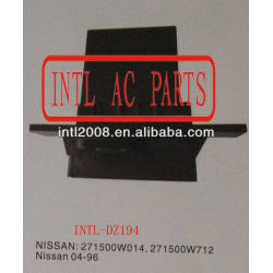 Aquecedor reostato resistor resistor do ventilador do motor do ventilador resistor de patrulha nissan pathfinder 271500w014 271500w712 27150- 0w014