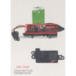 89019100 15415789 89018439 hvac blower resistor para caminhÃo chevrolet/enviado gmc resistência térmica/regulador