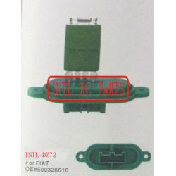 500326616 aquecedor blower resistor( regulador) para fiat/iveco daily 2006- resistência ao calor/regulador trepte ventilador