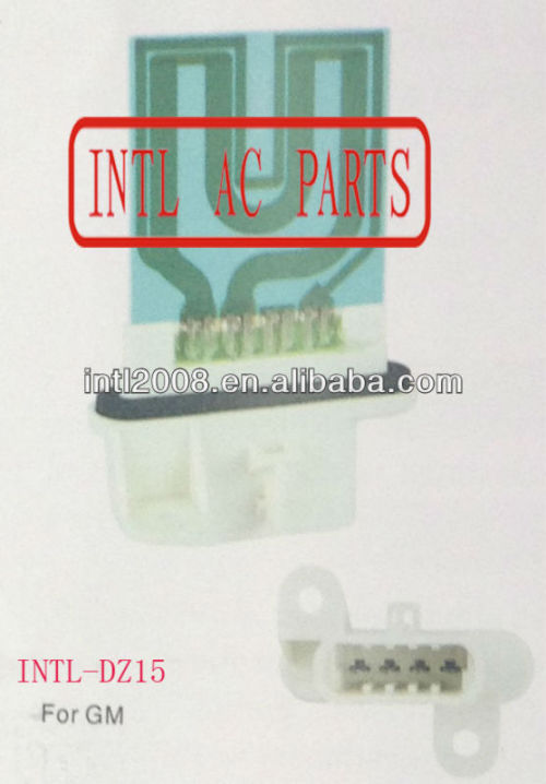 Radiador do motor do ventilador resistor/aquecedor ventilador resistor para chevy cavalier sunfire pontiac 52476725 52464010 52472420 15-8706
