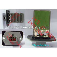Blower resistor motor hyundai coupe/elantra/matriz/santa fe/tucson, kia magentis 970353a000 97035- 3d000 97128- 2d000 20276