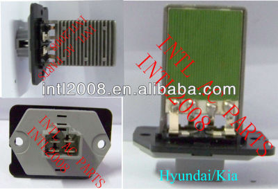 Blower resistor motor hyundai coupe/elantra/matriz/santa fe/tucson, kia magentis 970353a000 97035- 3d000 97128- 2d000 20276