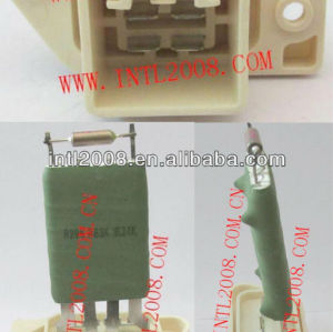Aquecedor do motor do ventilador resistor para renault megane scenic 1995-2001 7701040562 509283 ga15263 ventilador do radiador do motor relé de resistor