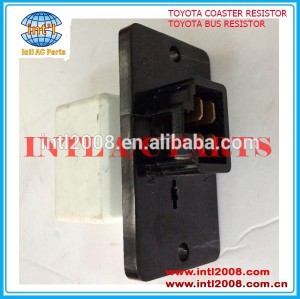 Ac fan motor de ventilador resistor 4 pinos 12v/24v para toyota coaster resistor/mitsubishi novo varica toyota resistor de ônibus
