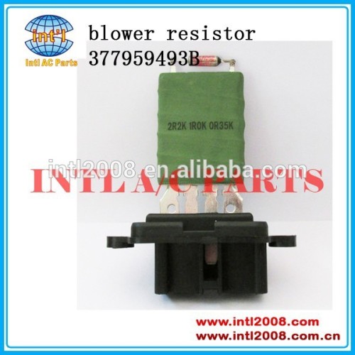 Resistencia eletroventilador para vw gol- 377959493b hvac ventilador elétrico resistor